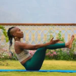 Boat pose for Intermediate yoga poses is a great way to build core and strengthen your quads and torso and balance